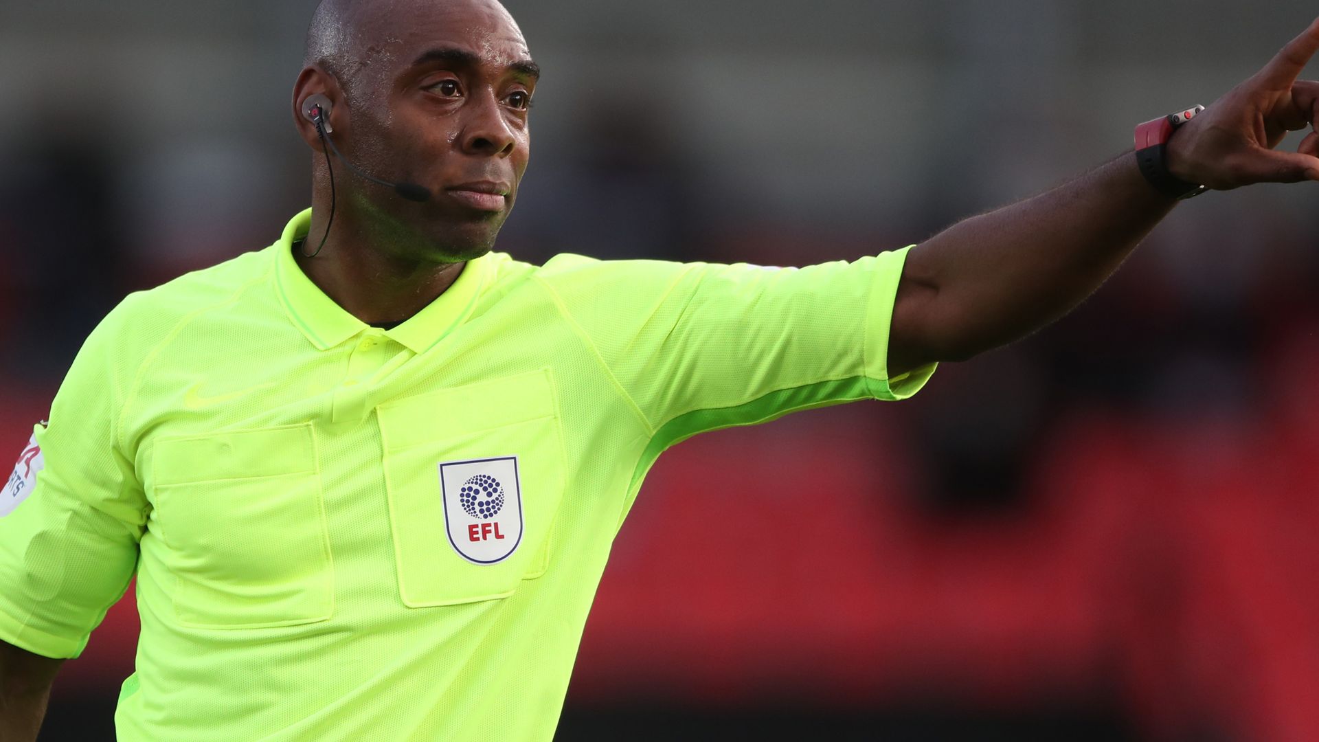 Match officials Allison and Howson earn promotion