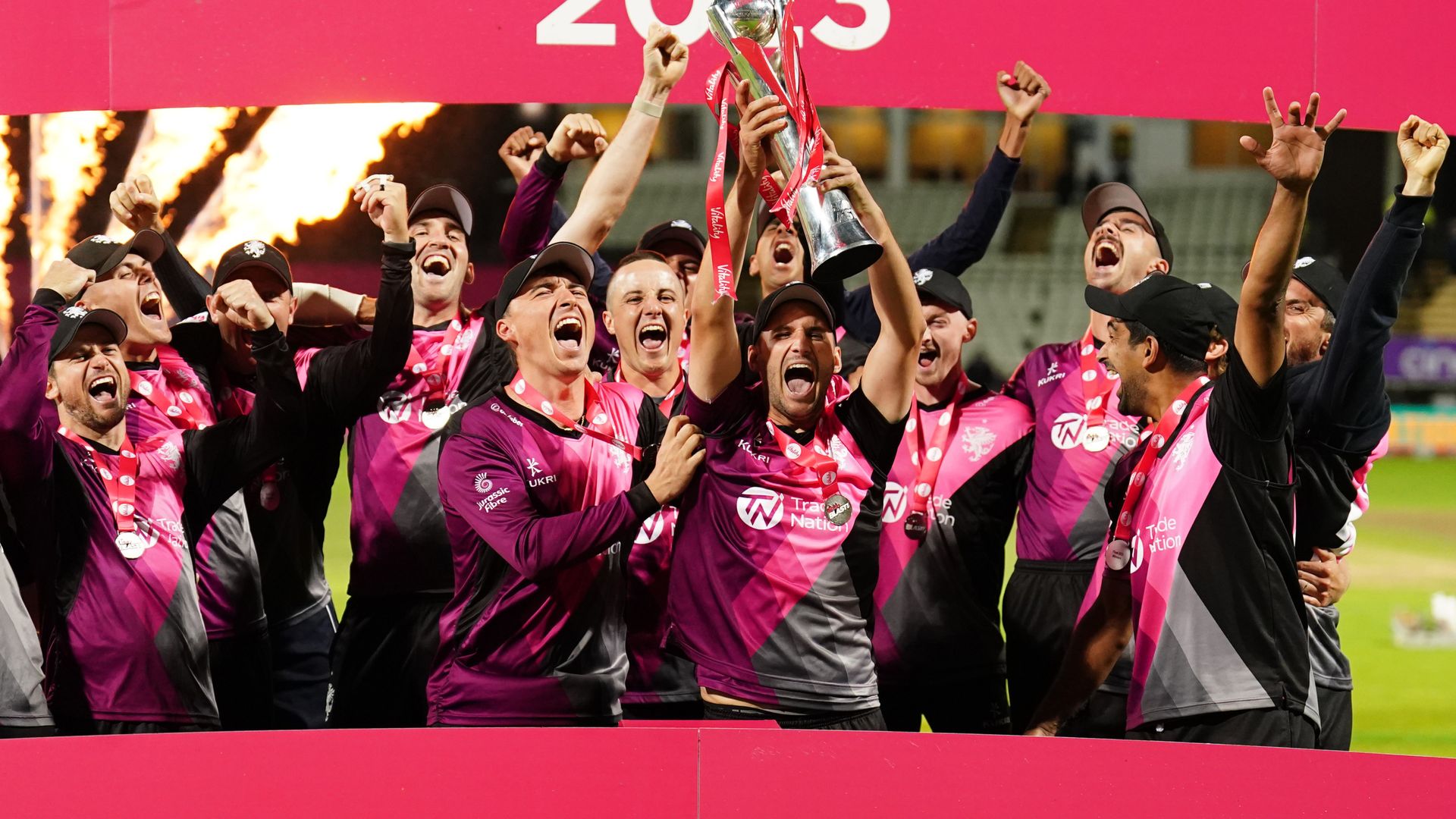 Somerset edge out Essex to win 2023 Vitality Blast