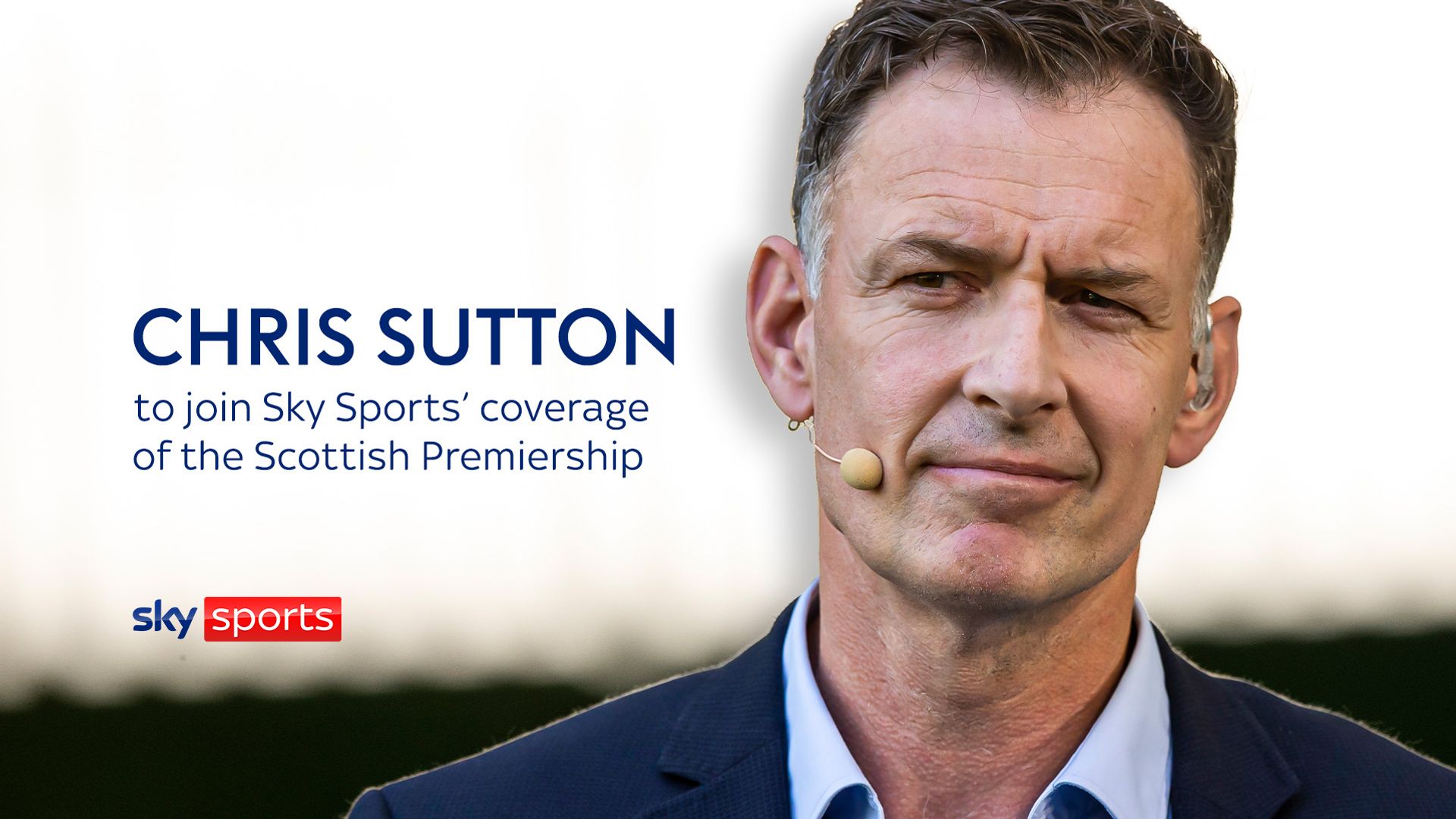 Chris Sutton joins Sky Sports' Scottish Premiership coverage