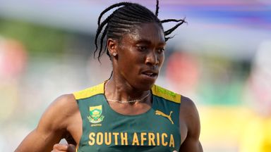 Semenya won 800m gold at the 2012 and 2016 Olympics