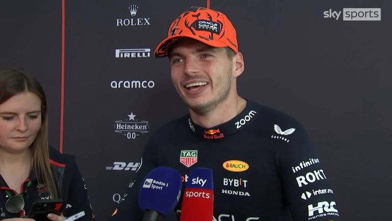 Max Verstappen comments on his squabbles with his Red Bull engineer at the Belgian GP