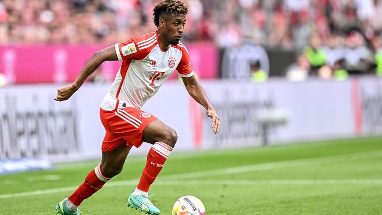 Linksaussen: KINGSLEY COMAN (FC Bayern) - 67,3 Millionen Euro | 2. Platz: Karim Adeyemi (54,1 Mio.€), 3. Platz: Sadio Mane (38,2 Mio. €).