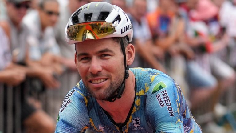 Cavendish holds the joint record for Tour stage wins with 34