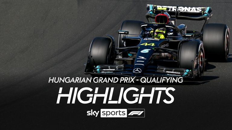 Highlights from qualifying at the Hungarian GP.