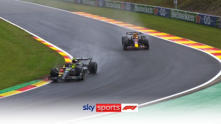 An incident between Max Verstappen and Lewis Hamilton was noted by the stewards for possible impeding, but it was decided no further action was necessary. 