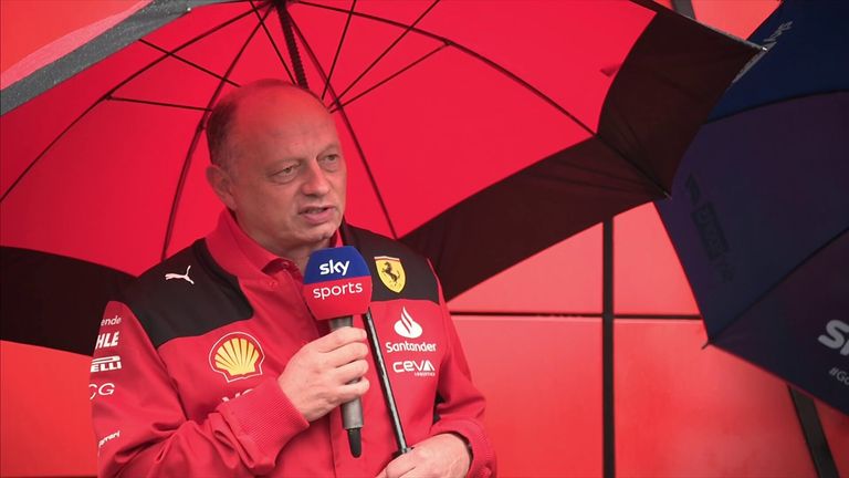 Ferrari boss Fred Vasseur is pleased with the improvements his team have made in recent times but he's still determined to close the gap on frontrunners Red Bull.