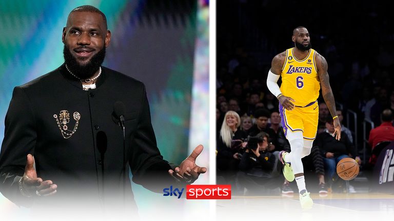 Los Angeles Lakers' LeBron James ends speculation of a potential retirement