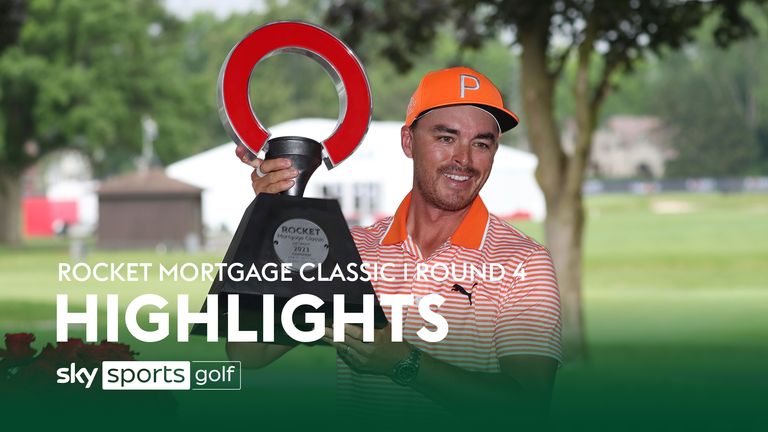 Highlights from the final round of the Rocket Mortgage Classic tournament, played at the Detroit Golf Club