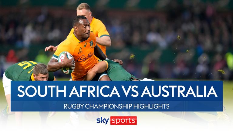 Highlights of the Rugby Championship clash between South Africa and Australia in Pretoria