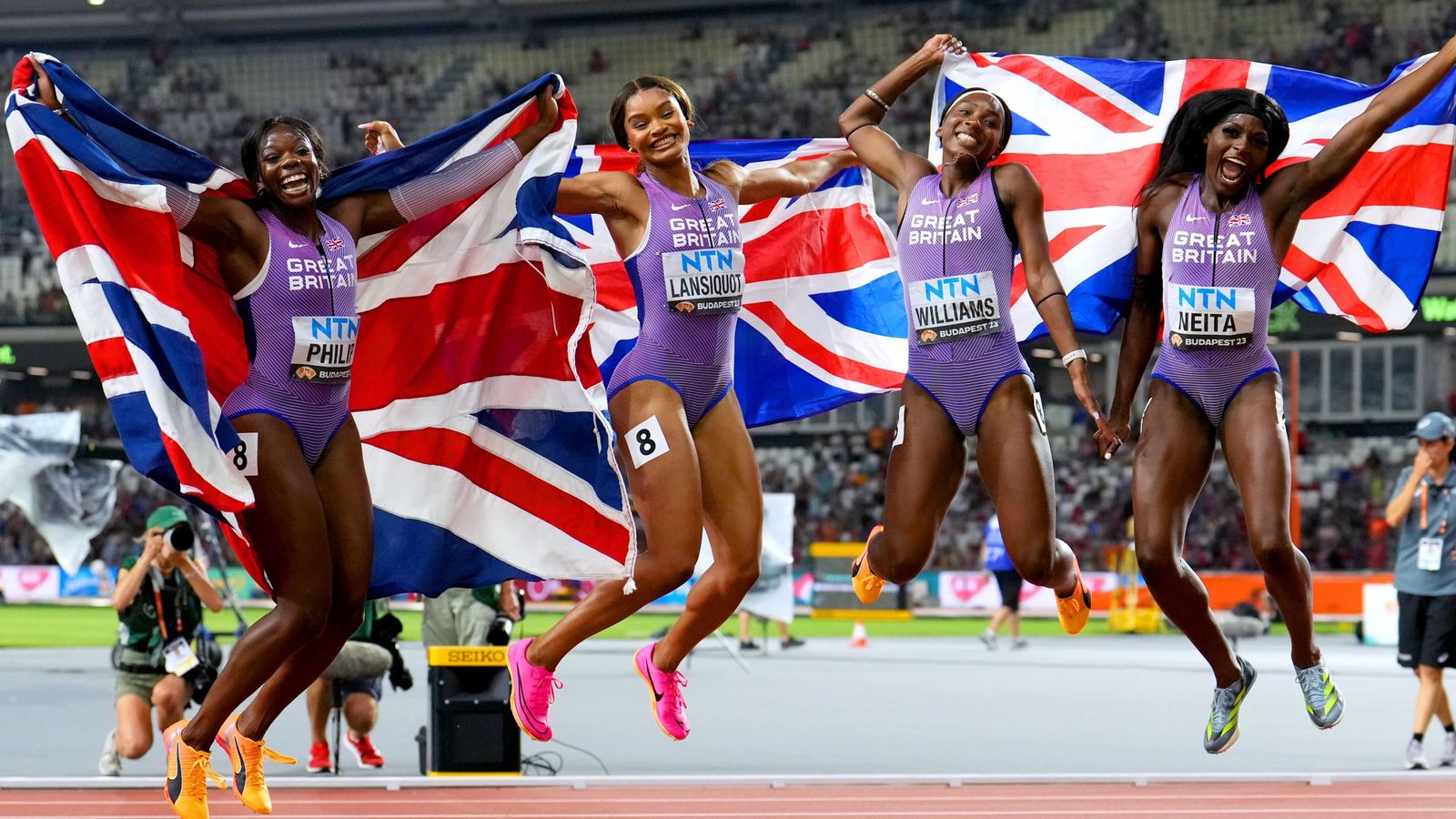 Great Britain s Women Win 4x100m Relay Bronze At World Championships As 