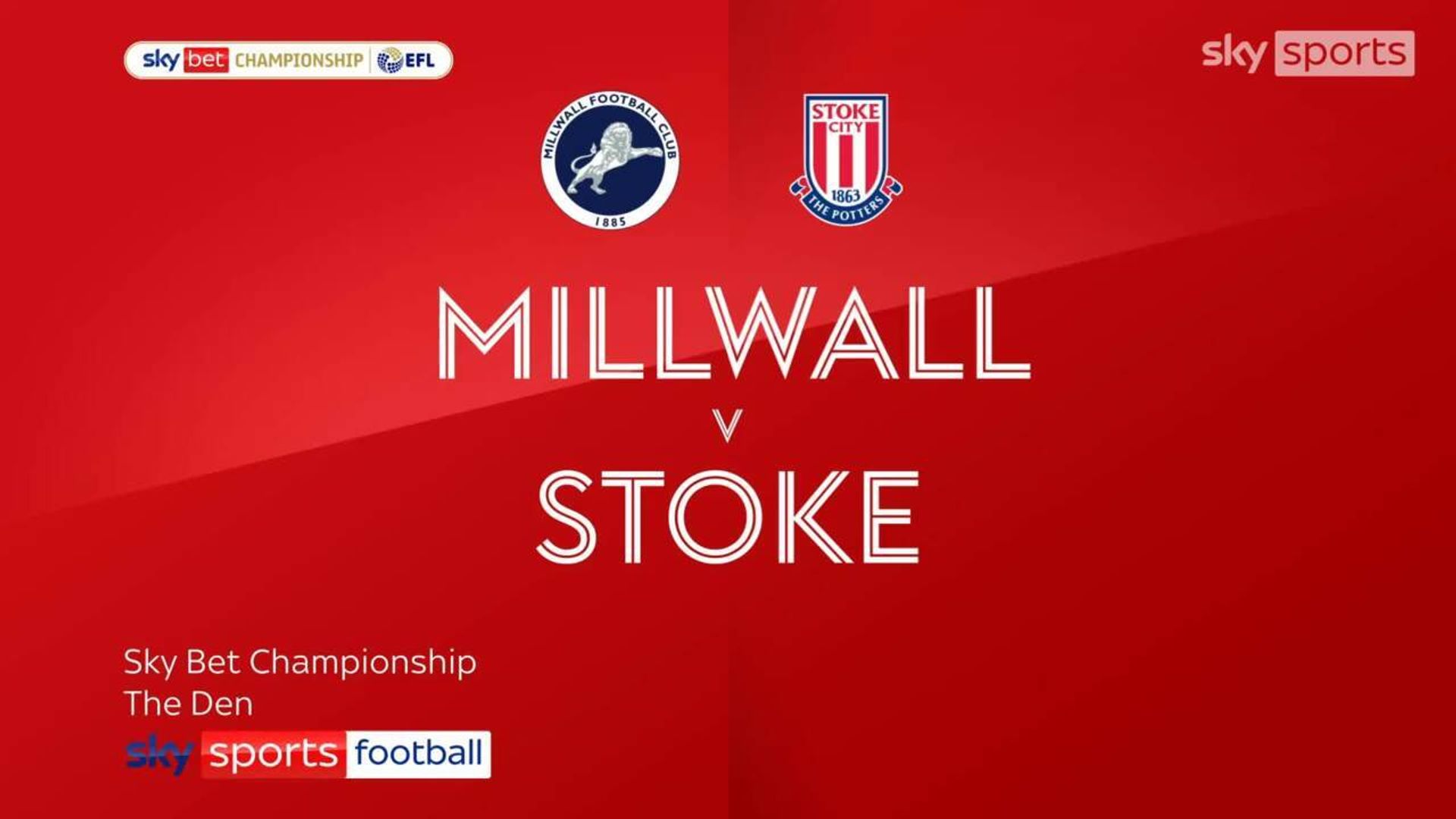 Millwall 1-0 Stoke