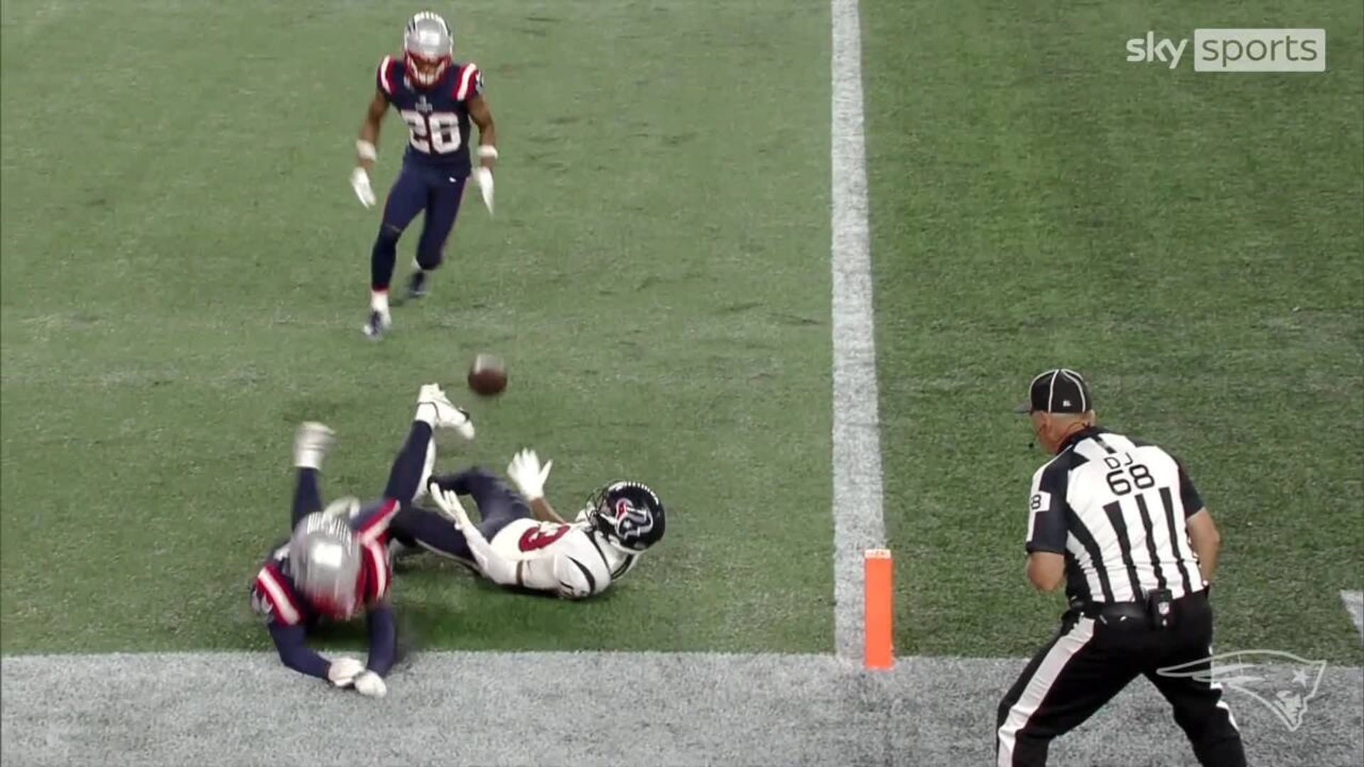 Dell produces incredible juggling TD catch!