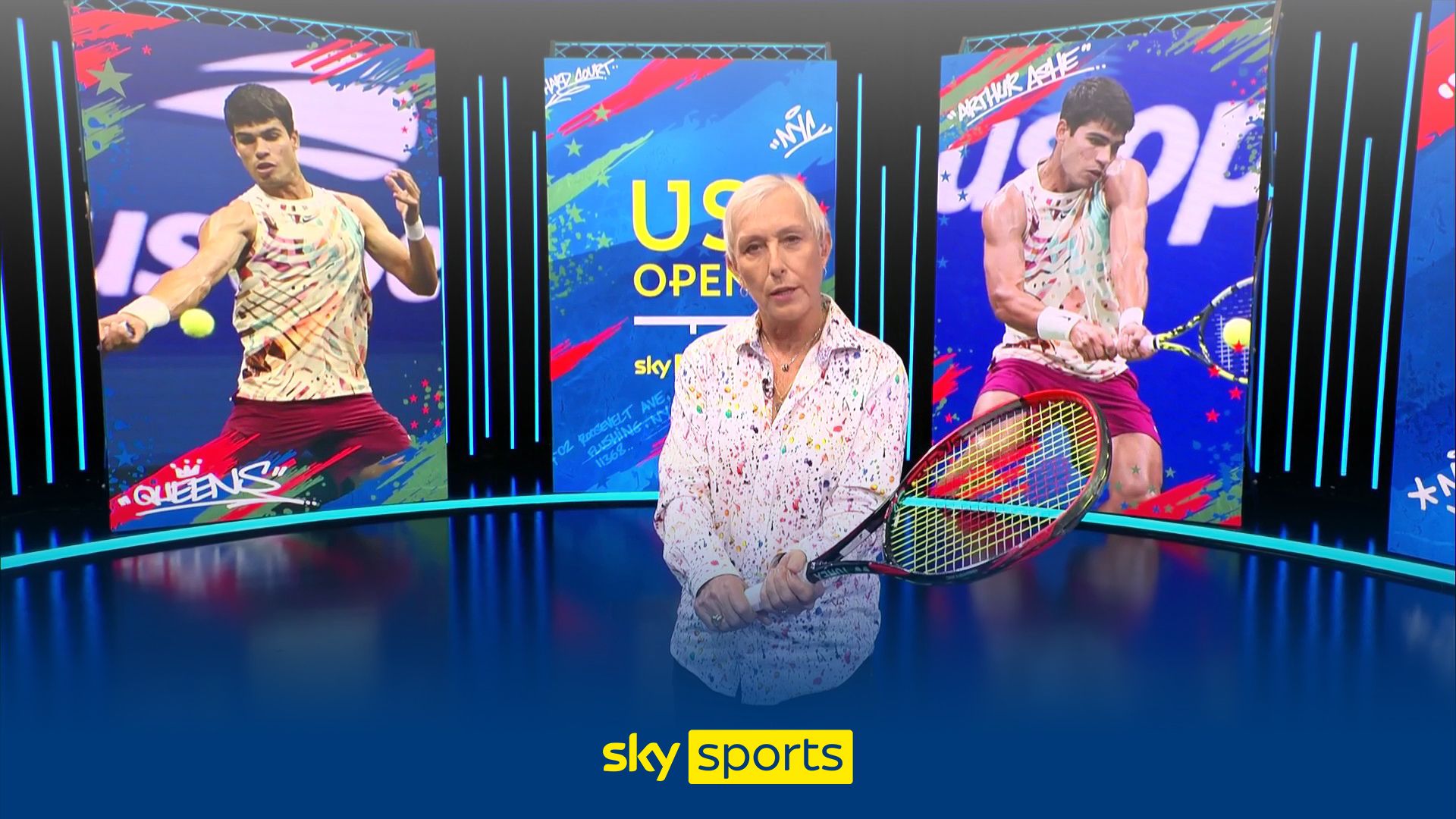 What makes Alcaraz so good at 20? | Navratilova breaks down his technique