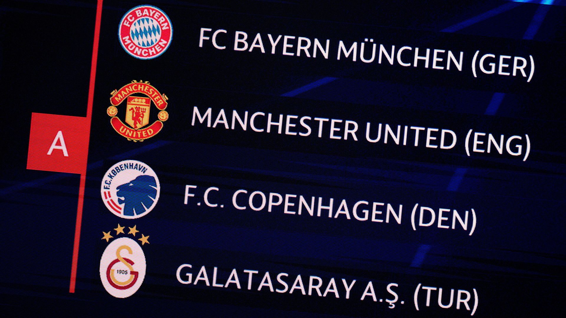 CL group-stage draw: Man Utd get Bayern, nightmare for Newcastle