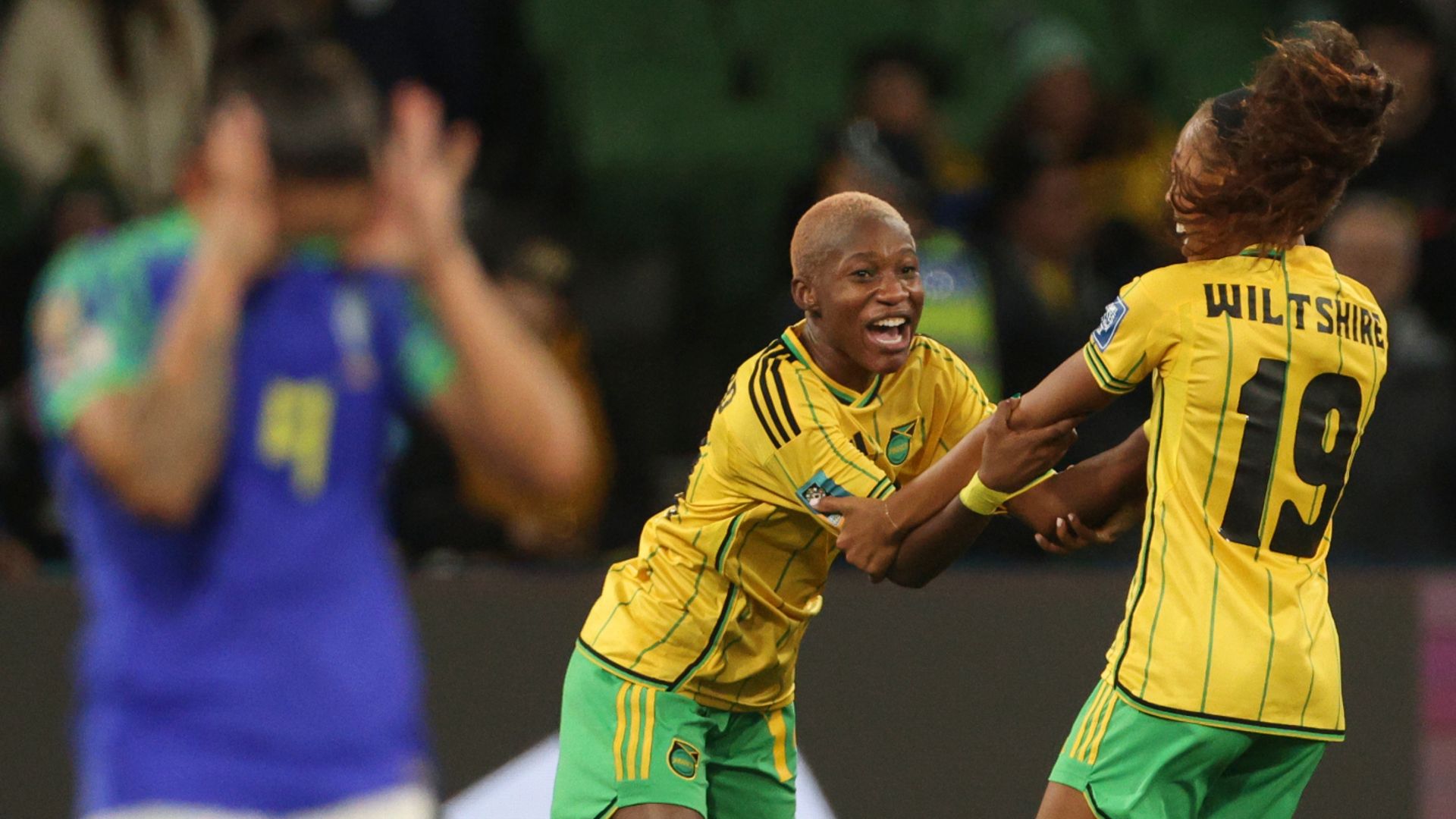 Jamaica make history to send Brazil crashing out of Women's World Cup
