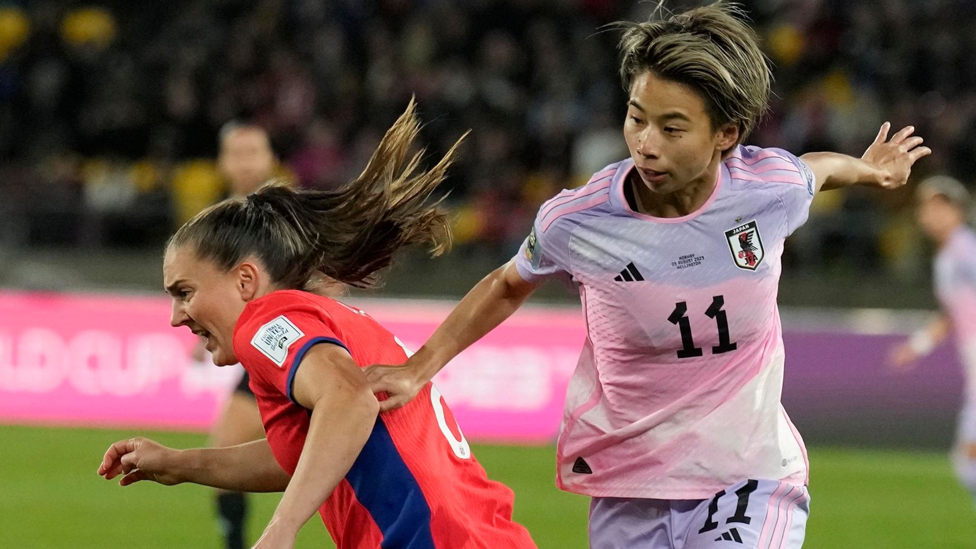 Women's World Cup: Japan on top but Norway still level LIVE!