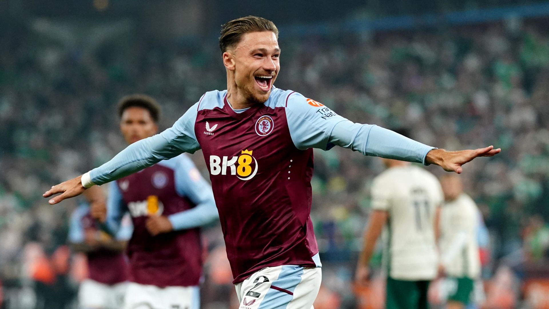 Aston Villa ease past managerless Hibs into ECL group stage