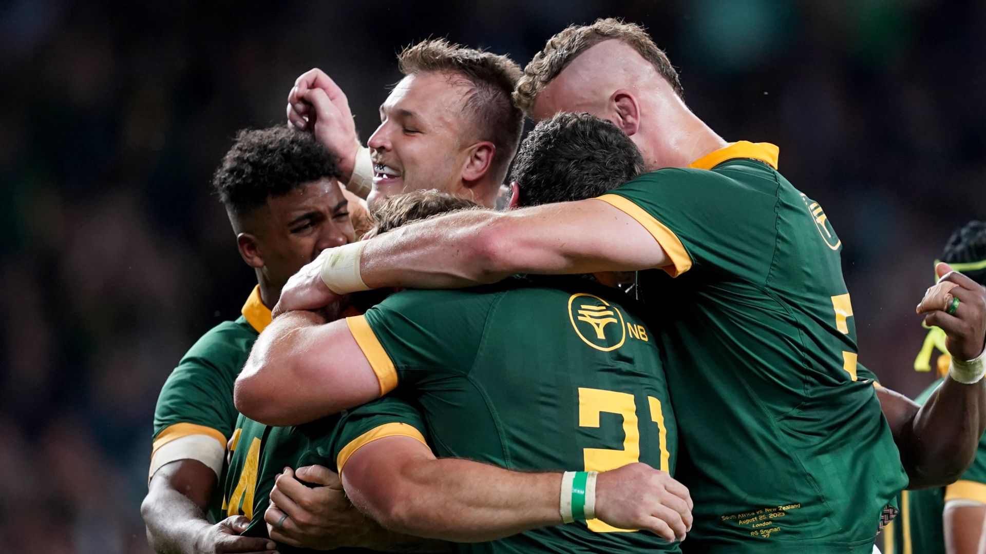 Rampant South Africa claim record win over 14-player All Blacks