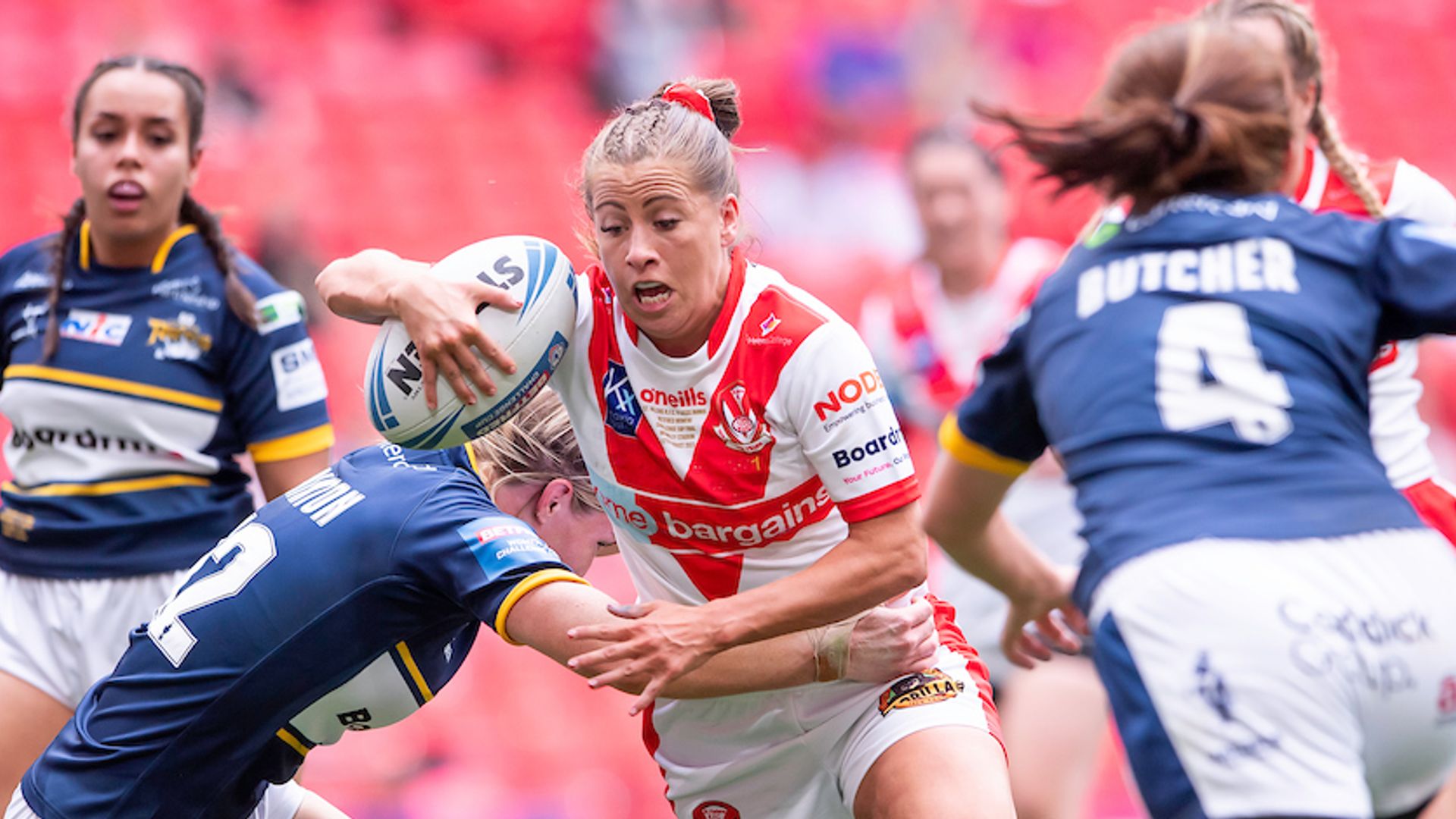 Leeds fight back against St Helens in Women's Challenge Cup final LIVE!