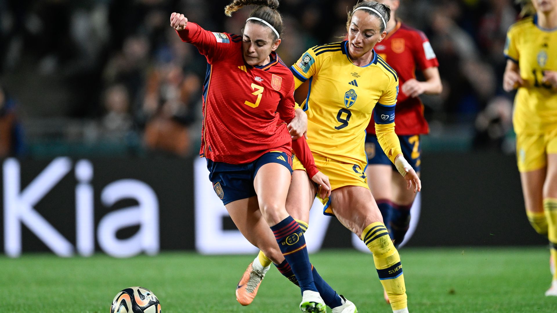 Spain on top, but Sweden go closest in goalless first half LIVE!