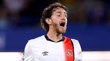 Image of Tom Lockyer returned to Luton's training ground on Monday for the first time since suffering a cardiac arrest at Bournemouth in December