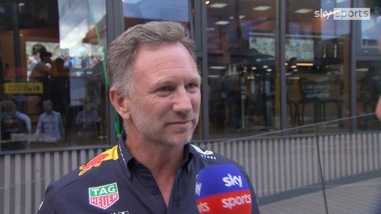 Red Bull boss Christian Horner discusses Ricciardo's broken hand and his expectations for Dutch Grand Prix replacement driver Lawson