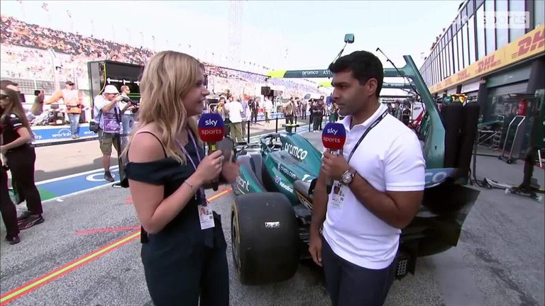 Sky Sports' F1 Bernie Collins and Karun Chandhok take a look at Aston Martin's upgrades following the summer break.