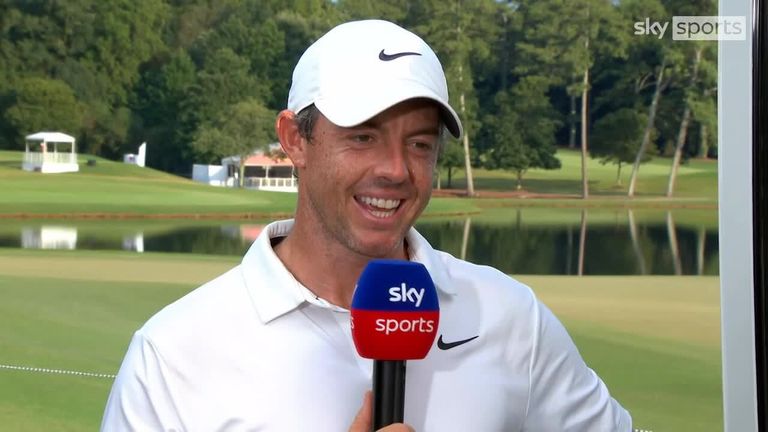After finishing fourth in the Tour Championship, Rory McIlroy believes he's in a good place ahead of the Ryder Cup next month.
