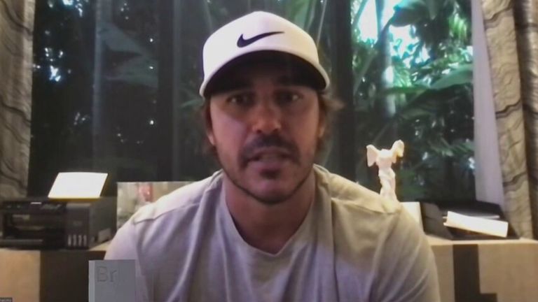 Brooks Koepka says the Ryder Cup is 'playing for something bigger than yourself' after being chosen as a captain's pick by USA captain Zach Johnson.