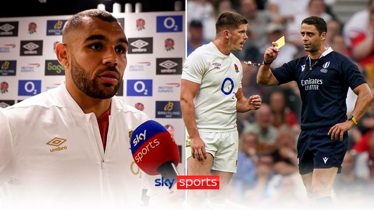 England's Joe Marchant said after captain Farrell's sending off against Wales, the squad will be looking to lower their tackle height throughout the World Cup