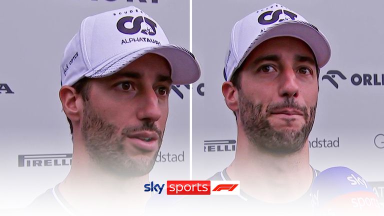AlphaTauri's Daniel Ricciardo admits his aim is to stay 'within the Red Bull family' and says his dream is to return to the 'big team'