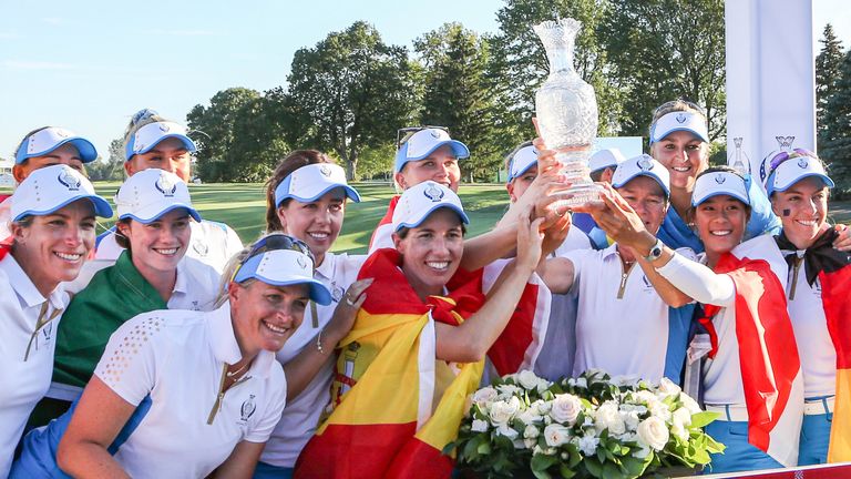 European Solheim Cup captain Susanne Petersen told the Sky Sports Golf Podcast that the best aspect of the tournament was how the players raised their standards and created incredible moments.