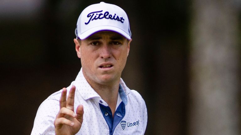 Justin Thomas is also battling to reach the Playoffs, which begin with the FedEx St. Jude Championship next week