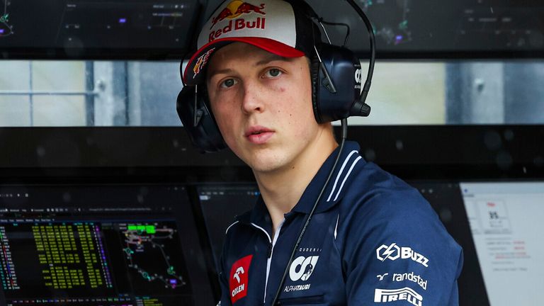 Liam Lawson drove in two F1 practice sessions for AlphaTauri last season