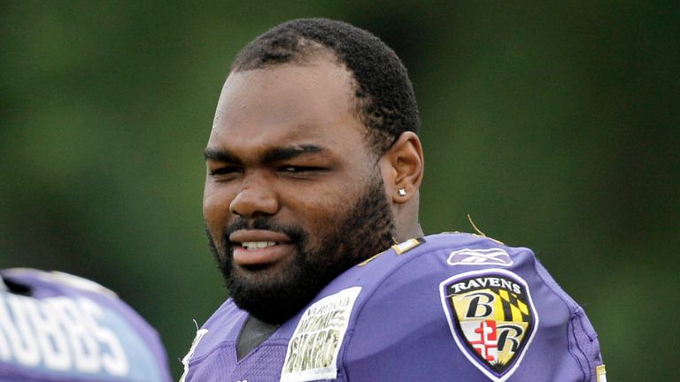 Michael Oher was drafted in the first round by the Baltimore Ravens, winning a Super Bowl in his fourth season with the team