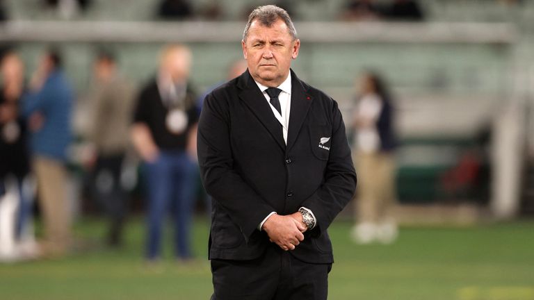 Ian Foster oversaw a first All Blacks Rugby World Cup pool stage defeat in their history