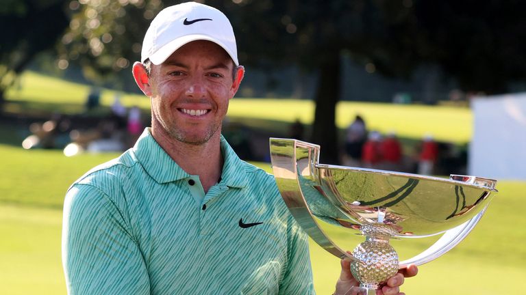 Rory McIlroy won the 2022 FedExCup Playoffs and sits third in the 2023 standings