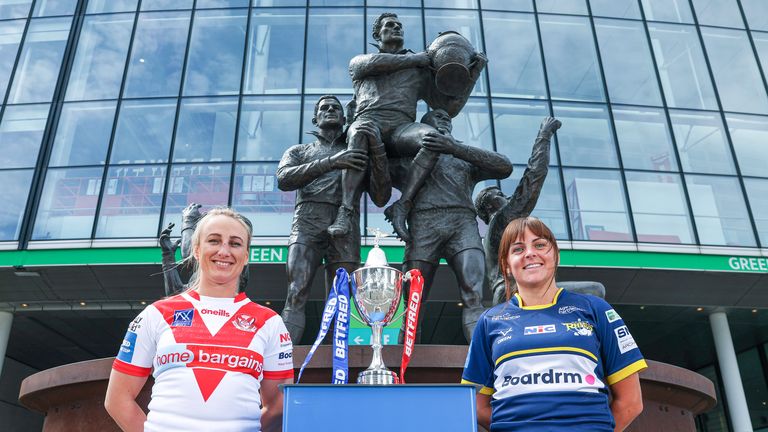 St Helens and Leeds' women break new ground by joining the men at Wembley for this year's Challenge Cup final