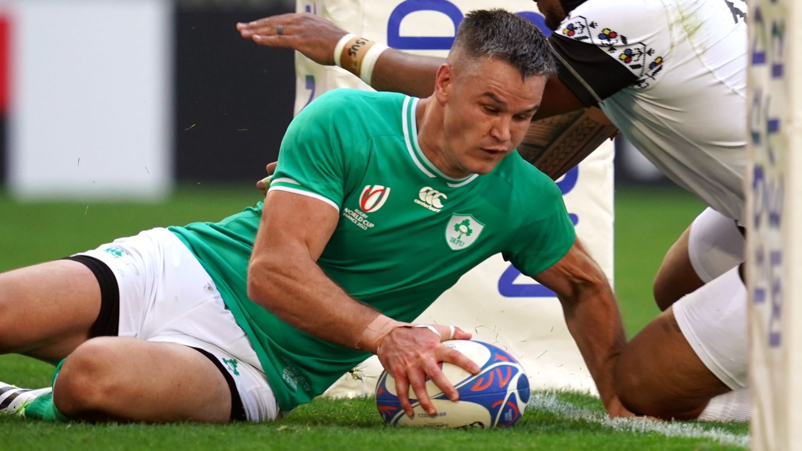 Ireland 82-8 Romania Johnny Sexton stars on return as Irish romp to victory in Rugby World Cup opener Rugby Union News Sky Sports