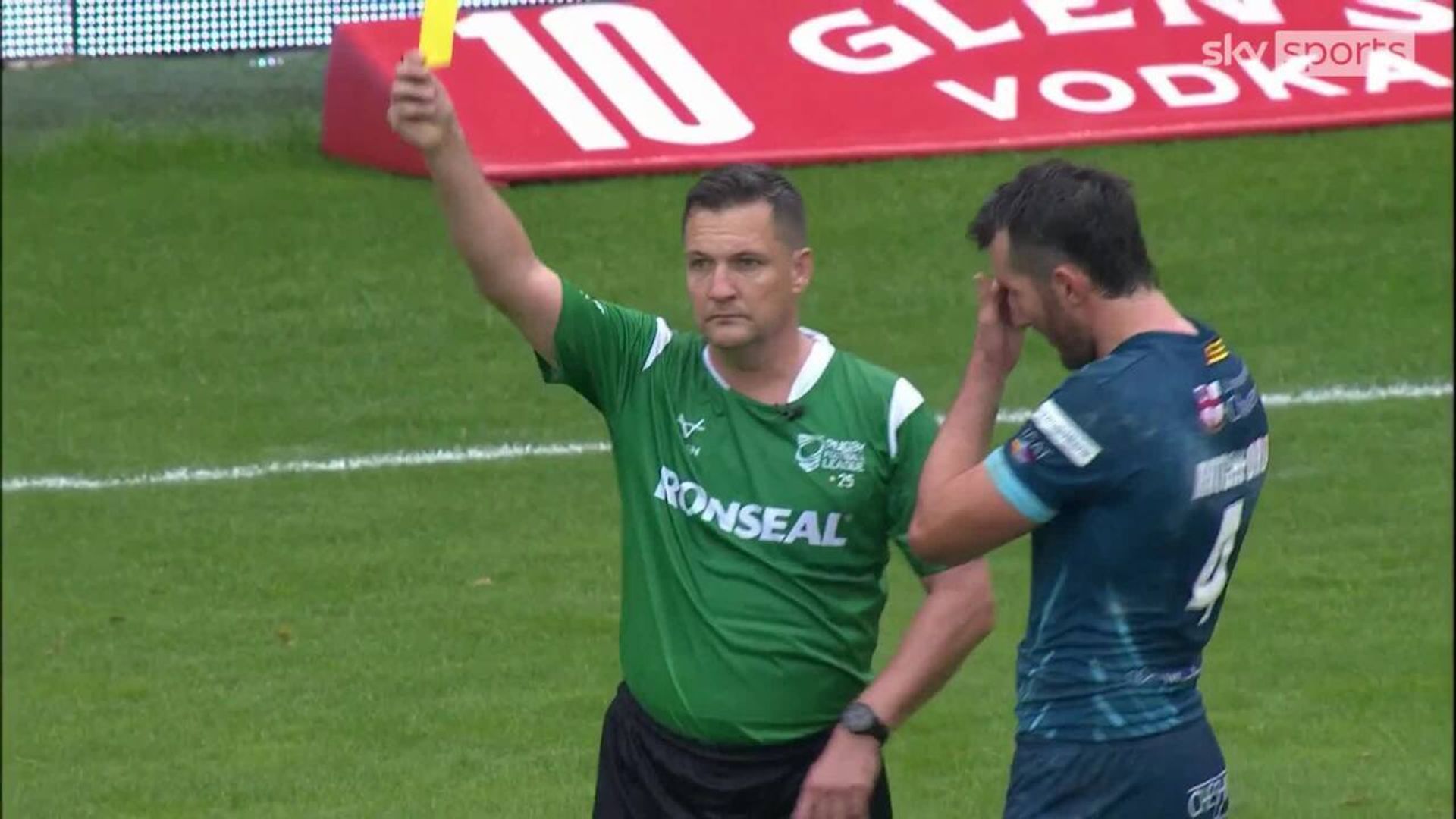 Bullock sin-binned for high tackle