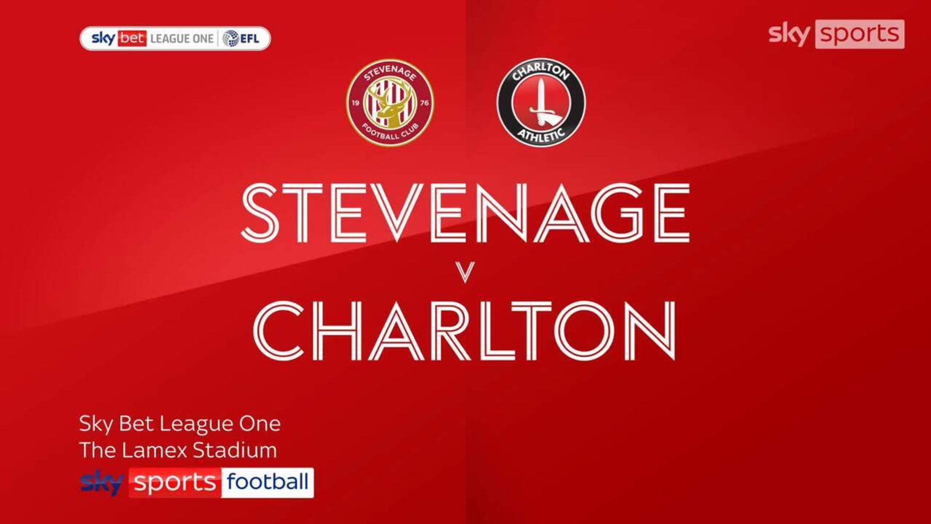 Stevenage 1-1 Charlton 