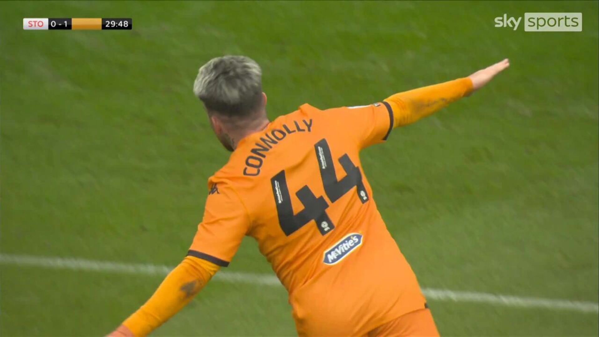 'A player on a roll!' | Connolly opens the scoring against Stoke