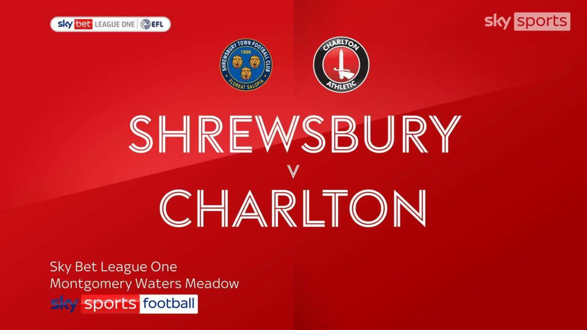 Shrewsbury Town 0-0 Charlton