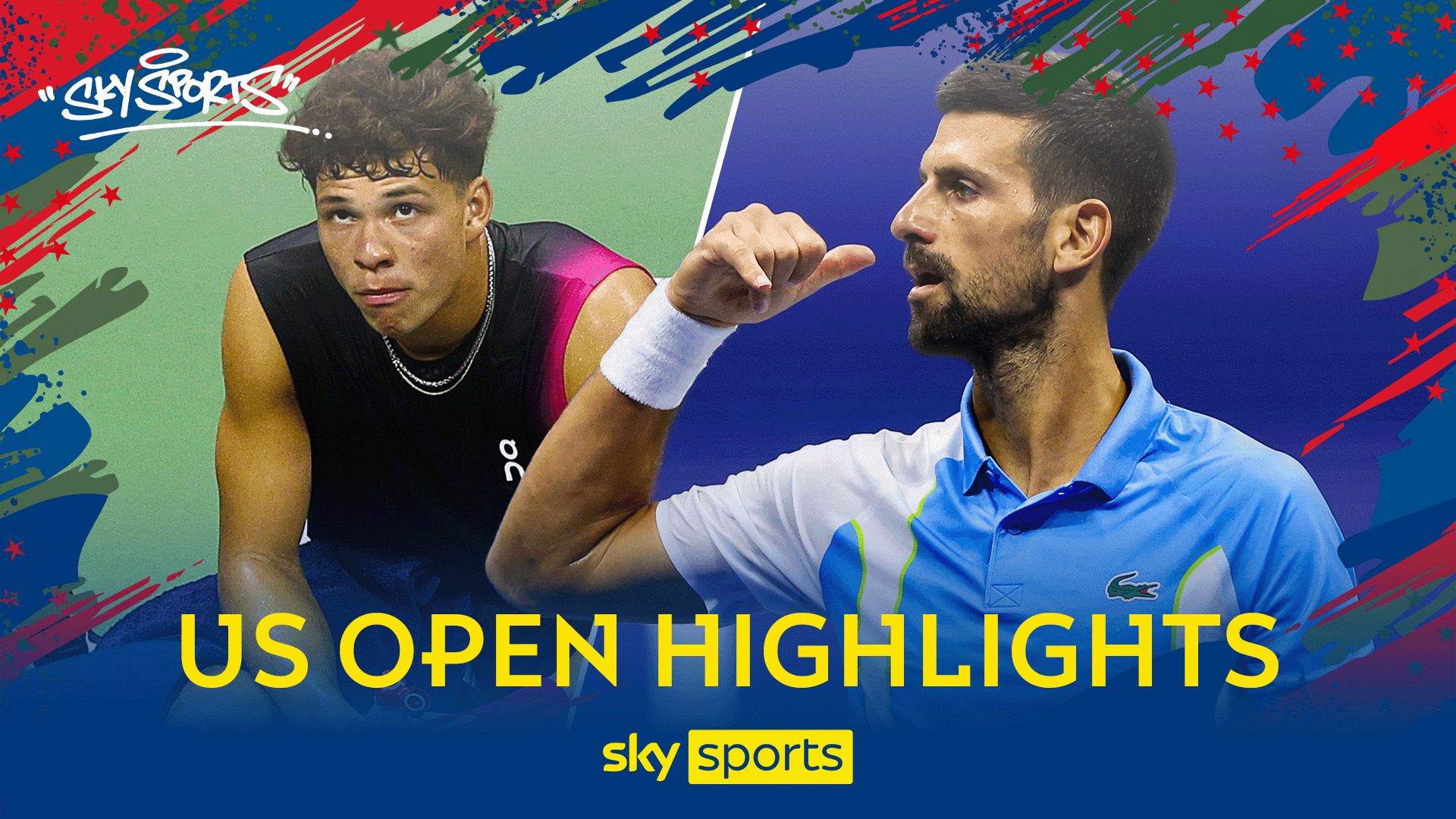 Shelton vs Djokovic | US Open Highlights