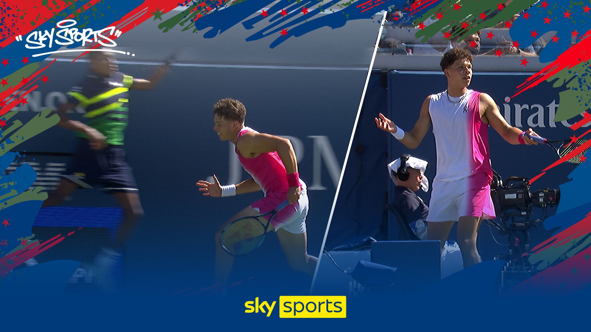 'He ran in his way!' | Ball boy error almost leads to on-court disaster