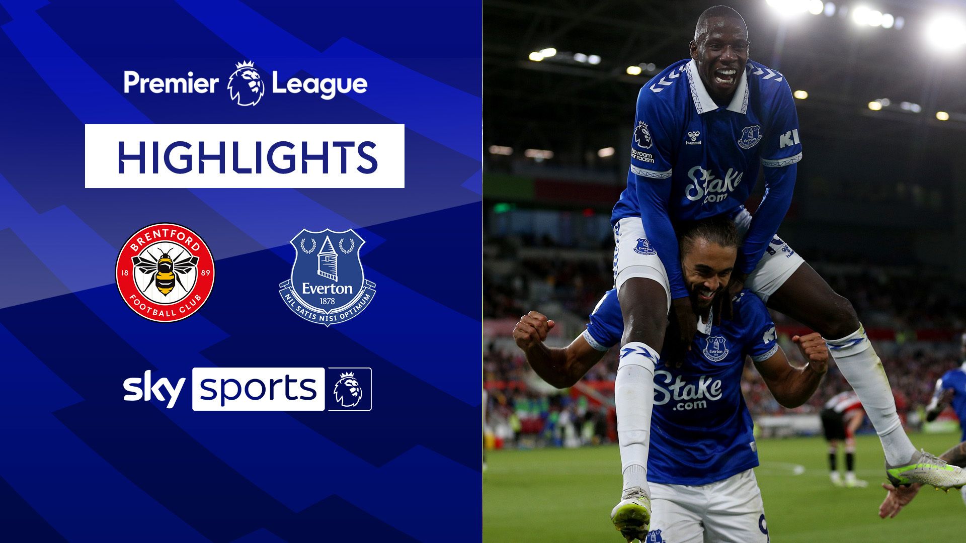 Everton impress in first PL win of season at Brentford