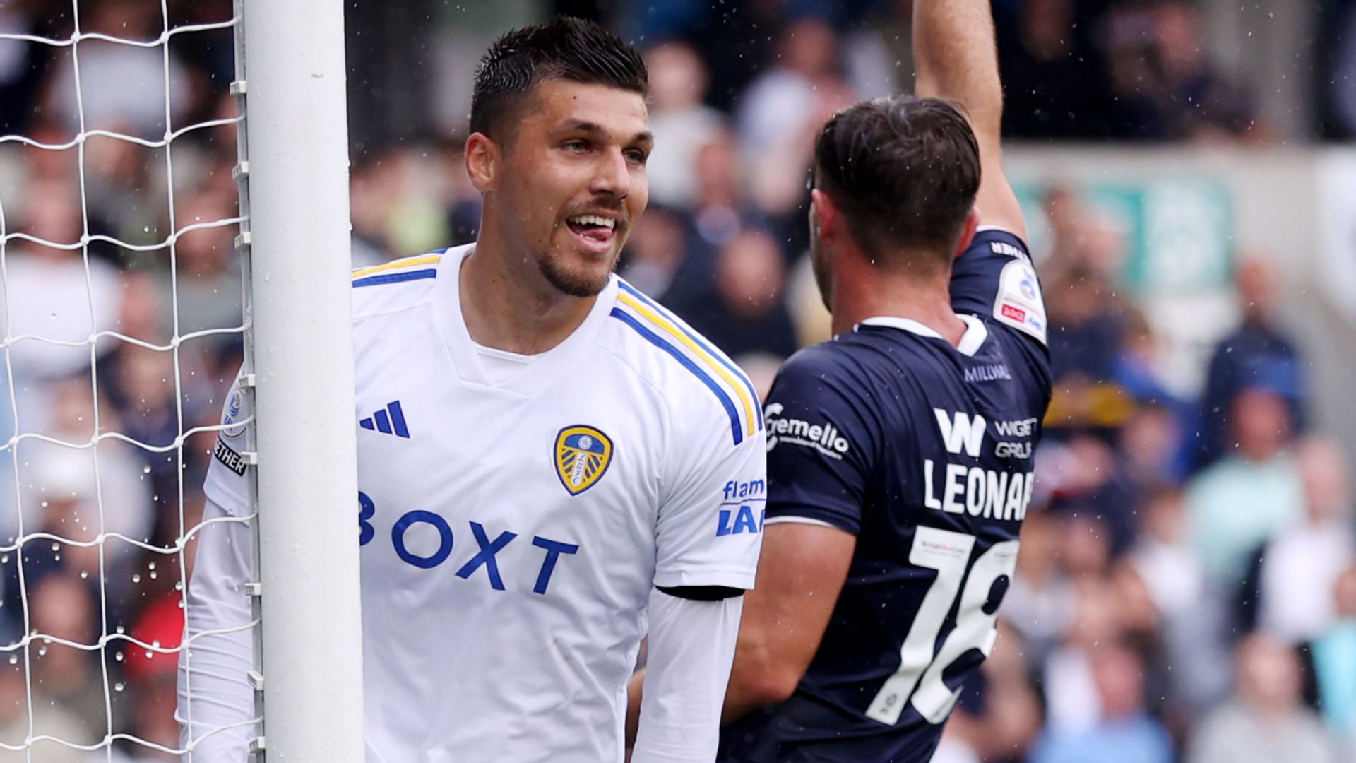 Piroe double powers first Leeds victory at Millwall in over 11 years
