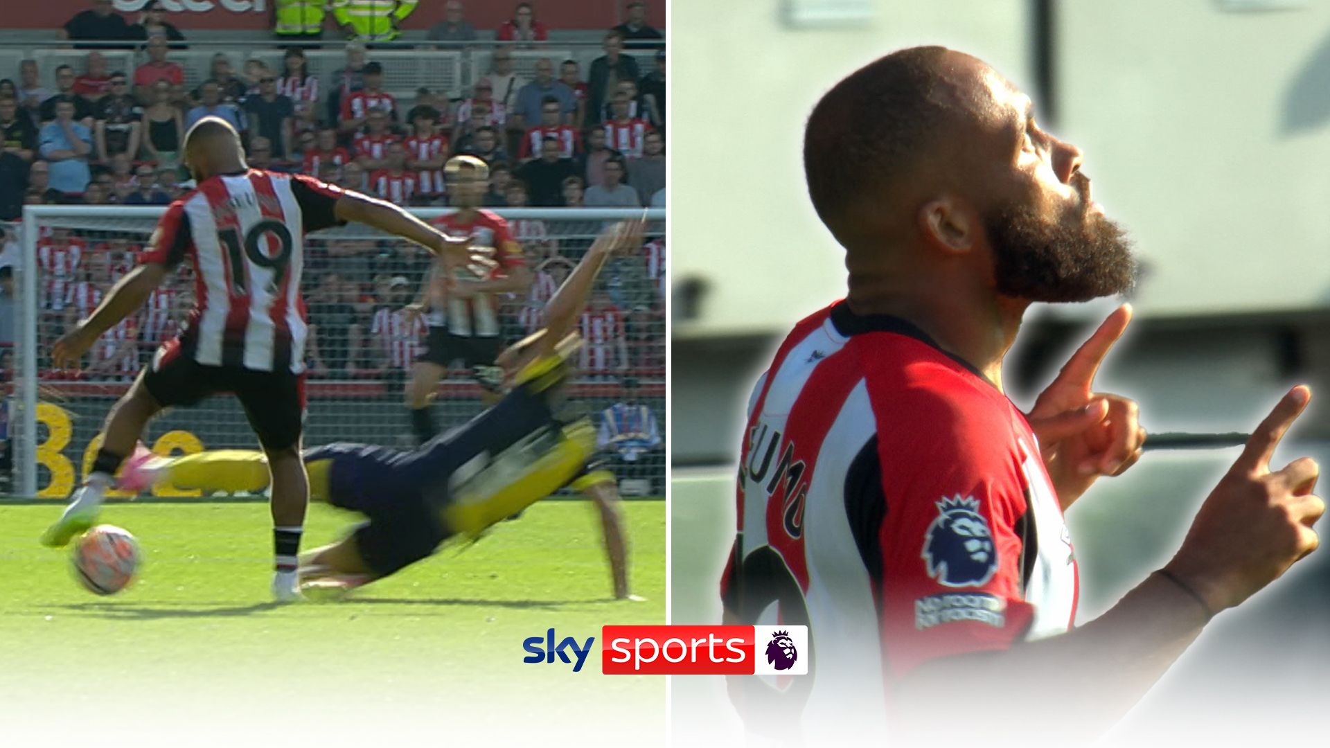 Mbeumo's sublime turn and finish | The angles you may have missed
