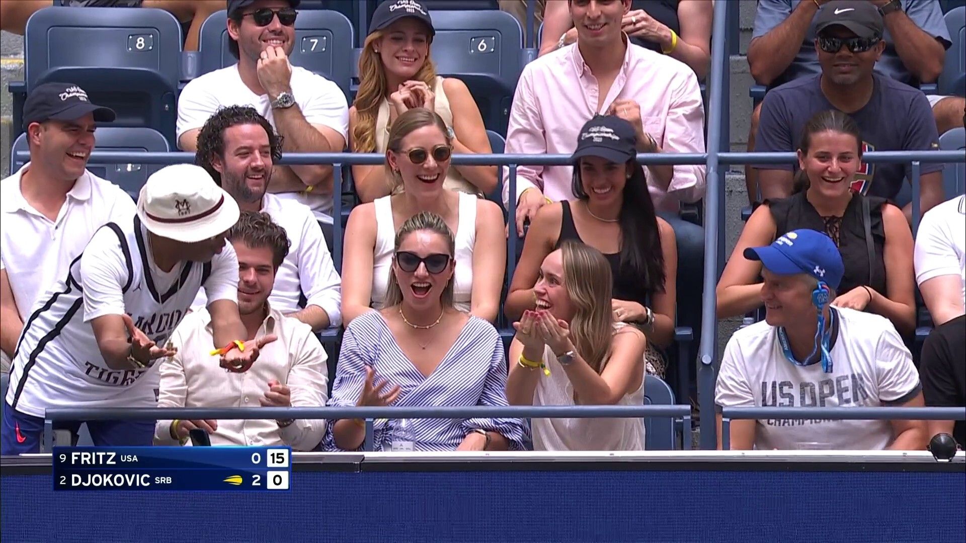 'How do you miss that!' | Fan drops Djokovic mishit