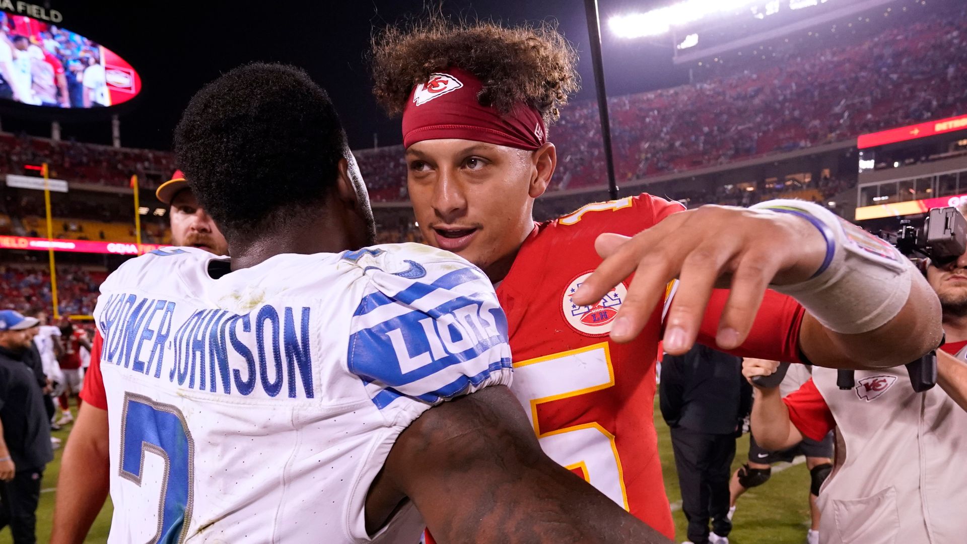 Campbell: Lions expected to win | Mahomes: Lesson for young players